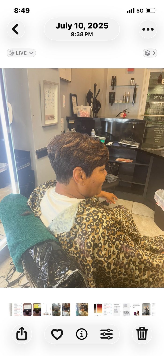 Client 4 after hair restoration